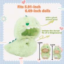 Clothes For 17cm Accessories Suit Cute Clothes For Doll Dress Up Animal Style Outfits (NO Doll)