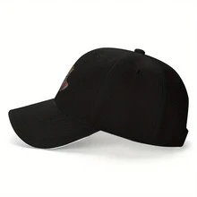 Adjustable Casual Sandwich Baseball Cap High-Quality Truck Driver Hat Couple Women'S Street Style Sun Protection Hat - 黑色 - 查看 2