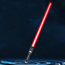 1 件/1 套伸缩激光剑，二合一闪光和发光棒减压玩具（不含电池）产品颜色将任意分配，产品中某些部件的颜色可能会有所不同 - 彩色 - 查看 16