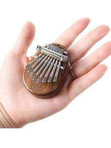 Kalimba de 8 notas de alta calidad: Piano de dedo, adecuado para fiestas y regalos, piano de pulgar de madera portátil para principiantes