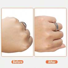16pcs Adjustable Invisible Ring Sizer Set - Non-Slip Comfortable Fit, Multi-Purpose Loose Ring Sizer Pads, Portable Jewelry Sizer, Suitable For Oversized Accessories, All Finger Sizes