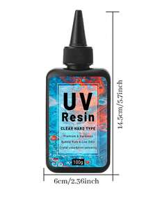 100-500g UV Resin Starter Kit For DIY Jewelry - Clear, Low Viscosity, No Shrinkage - Ideal For Pendants, Earrings & Bracelets