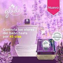 Long-Lasting Gel Air Freshener with Essential Oils, Lavender Fields Scent, Odor Eliminator for Home, Lasts Up to 45 Days