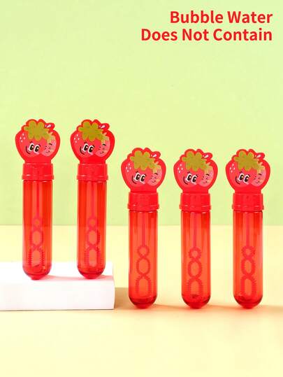 10 piezas Varitas de burbujas con forma de fresa, palitos de burbujas de fresa rojos dulces, botellas de jabón de burbujas para fiestas de cumpleaños de niñas, decoración de mesa de fiesta con tema de fresa, actividad de soplado de burbujas al aire libre, mini varitas de burbujas portátiles, soplado de burbujas en el jardín y el césped, varitas de burbujas esenciales para fiestas, regalos de cumpleaños, recuerdos de fiesta (líquido de burbujas no incluido)