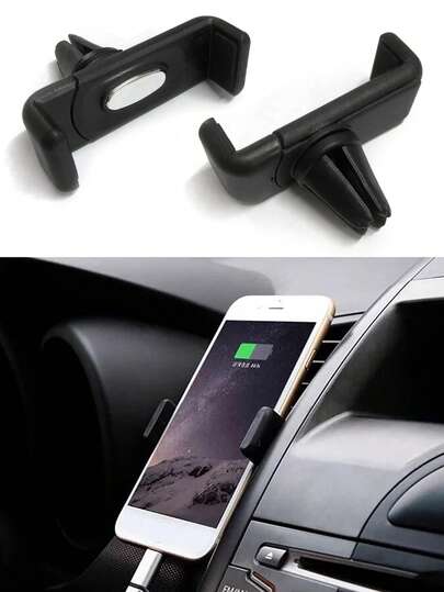 1pc Car Air Vent Mount 360° Rotatable Phone Holder, Universal Car Phone Holder Expandable Stand
