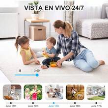 E T EASYTAO. |   C05 Cámara de  Exterior WiFi, ICsee O Tris Home App, 2MP Pan&Tilt 360 Grados, Mini PTZ Cámara Inalámbrica Exterior con Visión Nocturna con Audio Bidireccional - 2MP - Ver 11