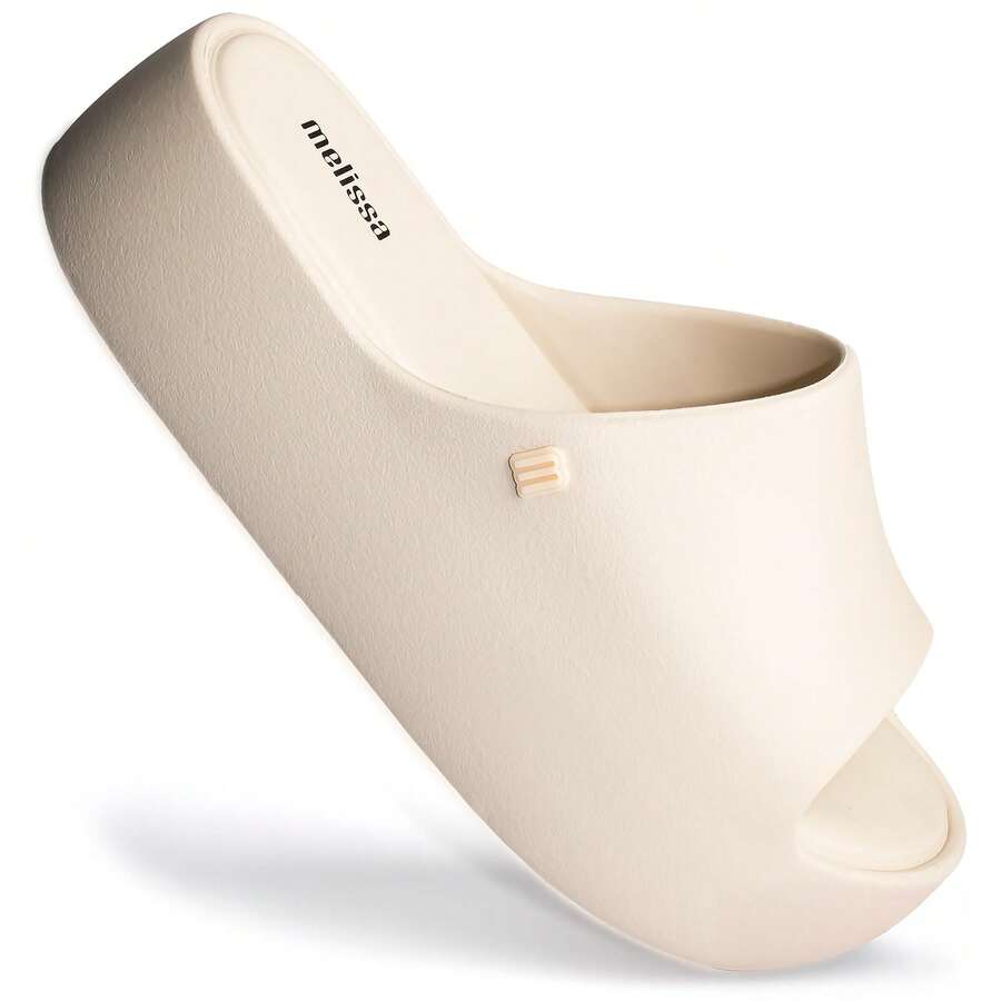 Melissa Free Platform Flip Flop Slide Original 35859 - Màu be - Xem 1