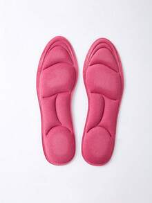 1 par de plantillas acolchadas y calientes, terciopelo suave para mantener la temperatura constante en invierno, masaje 5D para absorción de sudor y ventilación, soporte de arco para alivio del dolor, adecuado para zapatos deportivos, casuales y de tacón alto de hombres y mujeres, apto para uso en exteriores, deportes y hogar