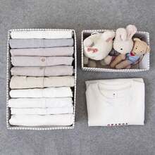 Faltbare Stoffaufbewahrungsbox mit Frontplatte und Klapplid - Robuste Vliesstoff-Schubladenorganizer, geeignet für Kleidung, Spielzeug, Bücher, Räume - Tragbar - Faltbare Aufbewahrungsbox, Aufbewahrungsbox, Schrank-Organisation und Aufbewahrung, Kleidungsaufbewahrung, Aufbewahrungsbox, Spielzimmer-Aufbewahrung, Waschküchen-Organisation und Aufbewahrung