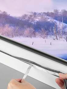 3M门窗密封条隔音刷密封条防风雨窗户缝隙泡沫填充物，自粘密封条窗户门挡风雨条隔音、防风、防尘 - 彩色 - 查看 4