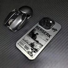 Funda de teléfono Anime  compatible con  16e 16 15 14 13 12 11 mini Pro Max X XR XSMAX 8 7 Plus, funda trasera mate anti-caída, compatible con funda  17, funda  17 Pro, funda  17 Pro Max - CYB-2181CS25317A3 - Ver 10