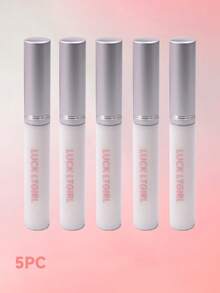 5 ml Colla per ciglie, trasparente e resistente dopo l'asciugatura, strumenti per ciglie finte per uso quotidiano, set facile da trasportare per i viaggi