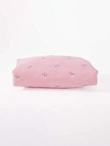 1 szt. Wodoodporna kosmetyczka, woreczek do przechowywania z kwiatowym nadrukiem, kosmetyczka podróżna, kosmetyczka, śliczna kosmetyczka, kosmetyczka podróżna, kosmetyczka, torba do przechowywania kosmetyków, duża pojemność, przenośna torba do przechowywania, mała kosmetyczka na prezent dla kobiet, torba do przechowywania, kosmetyczka podróżna, kosmetyczka