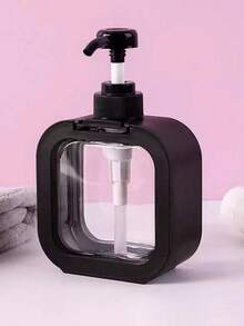 2pcs Refillable Dispenser Bottle With Pump - Large Capacity Transparent Container, No Electricity Needed, For Bathroom, Kitchen, Travel, Easter, Valentine'S Gifts - Compatible With Soap, Lotion, Cleanser -Kitchen Storage, Playful Design, Easy Refill, Liquid Container, Home Organizers, Halloween Soap Dispenser, Large Travel Shampoo Bottle, Large Capacity Shampoo Refill. Hand Wash, Perfume, Lotion Travel Bottle With Pump For Bathroom