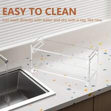 2-stufiges Küchenregal aus Acryl für Kaffeestation, Kaffee-Bar Zubehör zum Aufstellen von Tassen, Bohnen, Sirup, Rührern