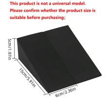 2pcs Adjustable Squat Wedge & Calf Stretching Slant Board - Trikonasana Yoga Blocks For Enhanced Stability Training, Leg Strength & Balance - Durable Black Fitness Equipment For Weightlifting, Leg Rehab & Deep Stretching, Smooth Surface, Sturdy Construction, Training Aid, Gym Users - Multicolor - View 12