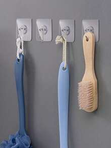 Crochets adhésifs ultra-résistants, sans perçage, imperméables, crochets muraux pour la cuisine, la salle de bain