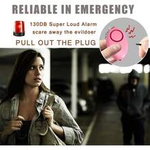 12 件全套，带个人报警器的自我安全套装，防护配件礼物，适合女性情人节礼物学校汽车配件可爱哥特 Y2k