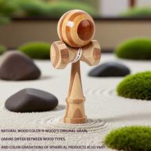 KROM Professional Kendama Juggling Ball, Multi-Functional Sports Ball For Outdoor Use, Improve Hand-Eye Coordination & Control Skills-World Cup Support - Multicolor - View 17