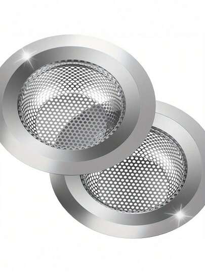 Kitchen Sink Filter Screen Hair Filter Bathroom Anti-Blocking Sink Filter Screen Floor Drain Pad Sink Strainer Slag Screen