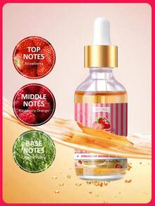 Strawberry Body Oil, Hydrating And Nourishing Massage Oil For All Skin Types, Hypoallergenic, With Glycerin, Vitamin C, And Lavender - 彩色 - 查看 4