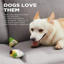 Outward Hound Snack Bag Tortilla Chips Puzzle Squeaky Dog Toys - ColorI - 查看 3