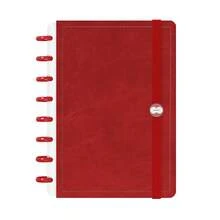 iscool Notebooks - Rotes Leder - Übersicht 1