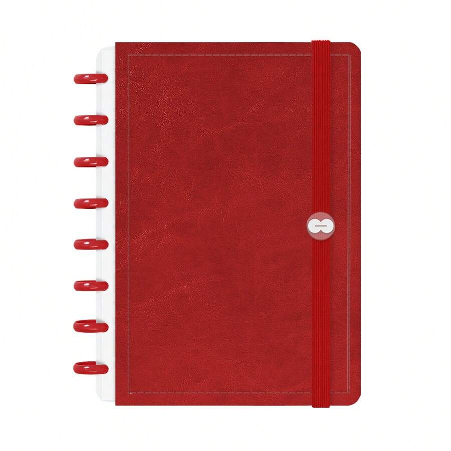 iscool Notebooks - Rotes Leder - Übersicht 1