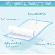 20pcs Disposable Waterproof Incontinence Pads, Breathable Portable Disposable Bed Pads, Soft Mattress Highly Absorbent Waterproof, Christmas & Halloween Gift