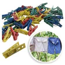 Pinzas Para Tender Ropa Colgar Lavanderia De Plastico - Multicolor - Ver 3