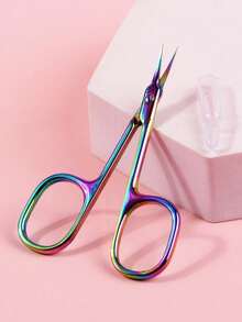 Cortador de piel muerta de acero inoxidable ruso procesado previamente, cortador de cutículas, cortador de uñas puntiagudo, cortador de belleza, cortador de cuatro lados. - Multicolor - Ver 2