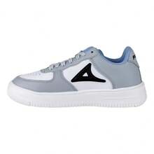 Tenis Sneakers Urbano  5002 Gris Blanco Plataform Unise - Gris/Blanco - Ver 4