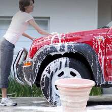 1 pieza Cubo de plástico plegable, Tina redonda plegable, Cubo de agua portátil para pesca, Cubo de agua de plástico portátil, Maceta de agua para exteriores que ahorra espacio, Organizador de maletero para todo tipo de vehículos