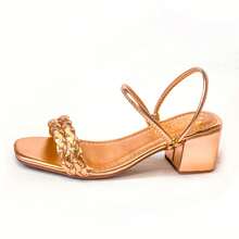Women Heeled Sandals - Bronce - Ver 5