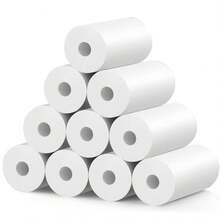 迷你便携式热敏打印机 - 无需墨水，可打印贴纸和标签，口袋大小，即时打印，兼容智能手机，适用于笔记、日记、DIY、学习图表、解剖图、照片等，是圣诞节、新年和生日的理想礼物。