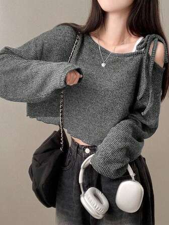 2025 Autumn/Winter Women Casual Long Sleeve Pullover Sweater