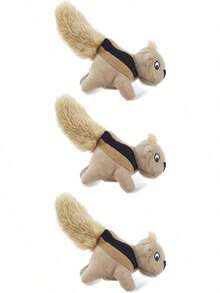 Outward Hound Hide A Birthday Cake, Plush Puzzle Birthday Themed Dog Toy - Squirrel - View 12