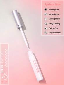 5 ml Colla per ciglie, trasparente e resistente dopo l'asciugatura, strumenti per ciglie finte per uso quotidiano, set facile da trasportare per i viaggi