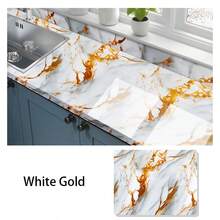 Papel tapiz autoadhesivo de mármol, resistente al agua, al aceite y al calor para decoración de cocina, sala de estar y dormitorio, pegatinas de pared, decoración de pared