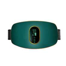 1件装按摩腰带，加热健身器材，家用充电，震动机，减腹，多功能腰部按摩器。瘦身、缓解疲劳、去除脂肪、塑造魔鬼身材，男女适用