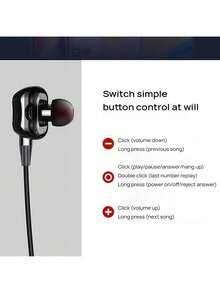 Lenovo Căști sport Bluetooth HE05pro cu fixare ergonomică pe ureche, depozitare magnetică pentru a preveni pierderea, rezistență la apă și transpirație cu grad IPX și durată lungă de viață a bateriei.