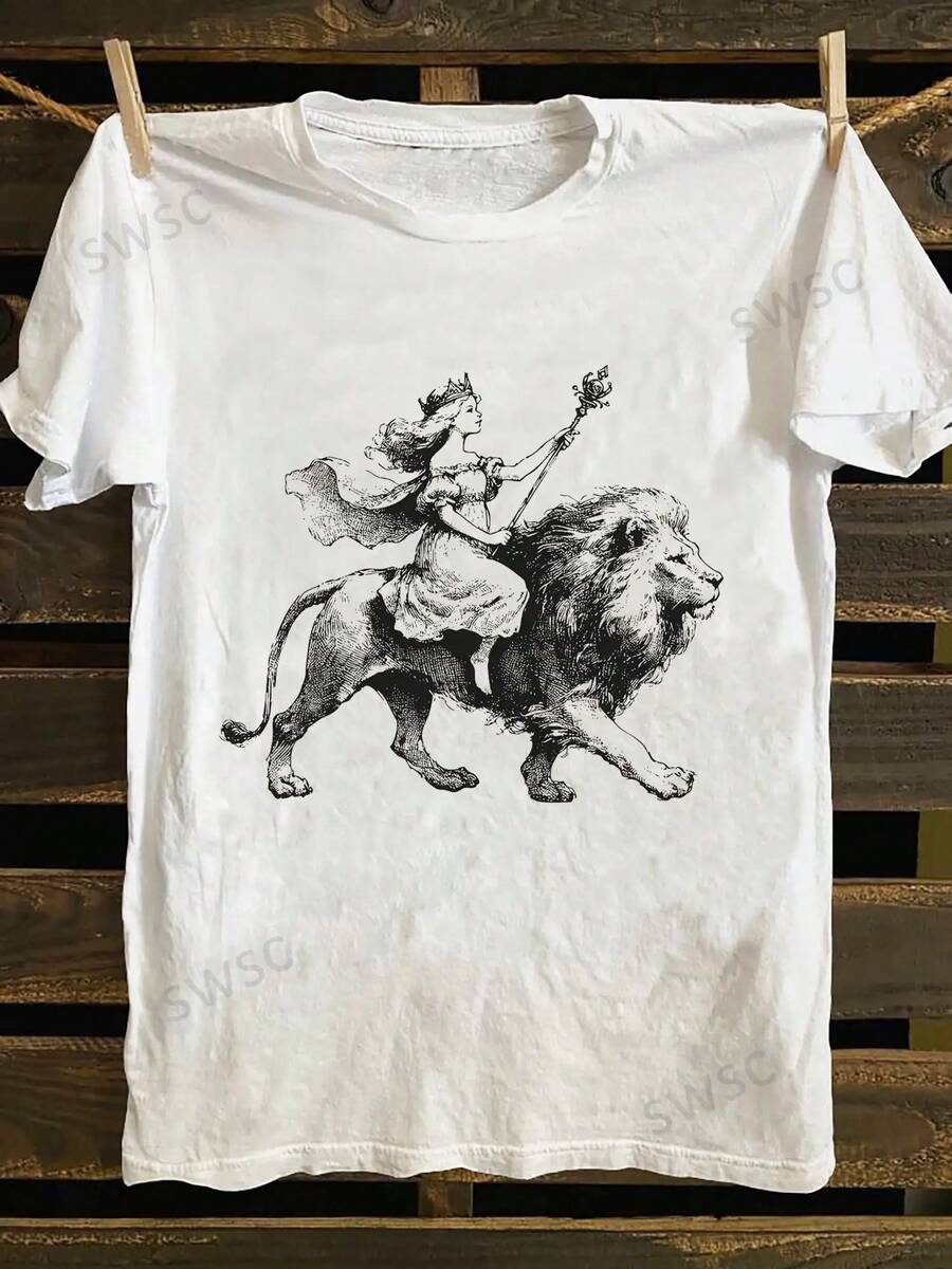 Camiseta gráfica retro de inspiración vintage para hombres - Suave 100%, casual y versátil, divertida "OMG, ¡USTEDES!"¡NUNCA DIJE ESO!Diseño, Manga Corta, Cuello Redondo, Lavable a Máquina, Camiseta Retro - Blanco - Ver 1