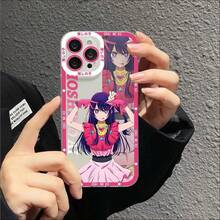 Oshi No Ko, Oshi No Ko IPhone Case, Oshi No Ko Anime Ai Hoshino Phone Case For IPhone 14 13 12 11 Pro Max Mini X Xs XR 6 7 8 Plus SE 2020 Transparent Case - z2-m100400 - 查看 9