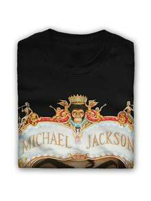 Michael Jackson | Official Band T-Shirt | Dangerous | SHIPPED IN 24 HOURS - Black - View 3