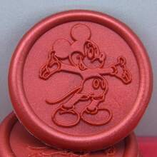 Disney 25 PCS Wax Seal Stickers, Self-Adhesive Invitation Envelope Seal Stickers For Decorating Wedding Invitations, Best Gifts For Fans