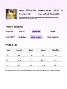 Plus Size Fall And Winter Plus Size Fashion Casual Holiday Elegant Cream Yellow Small Round Neck Design Long Sleeve Cardigan Sweater Women's Brunch Outfits For Women Fall Women Clothes Sweater