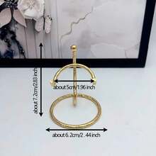 Minimalistischer Metall-Herz Kristall Ständer, Kristallkugel Natursteinbasis, für Zuhause, Büro, Halloween & Heimdekoration, Raumdekoration