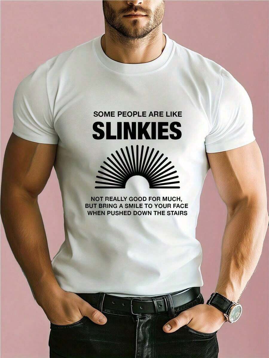 Fun... Men's Graphic Print Cotton T-Shirt, Comfortable Fit - White - View 1