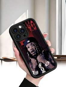 Selected SimplicityRapper Art Phone Case-High end | Elegant | Yellow resistant and wear-resistant | Scratch resistant and drop resistant | Wholesale of phone cases - UV printing for  17/1 - Negro - Ver 3