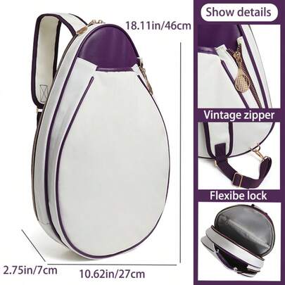 XINGNAN 大容量运动背包，适合网球、羽毛球，全新时尚单肩/斜挎包设计，适合成人和青少年